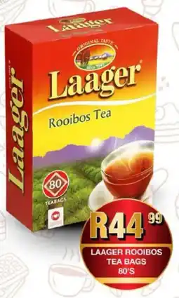 Take 'n Pay Laager rooibos tea bags offer