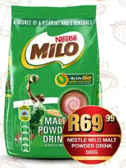 Take 'n Pay Nestle milo malt powder drink offer