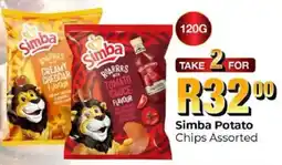 Take 'n Pay Simba Potato Chips Assorted offer