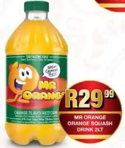 Take 'n Pay Mr orange orange squash drink offer