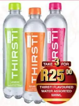Take 'n Pay Thirsti flavoured water assorted offer