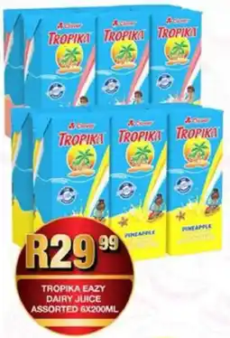 Take 'n Pay Tropika eazy dairy juice assorted offer