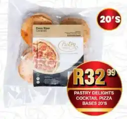 Take 'n Pay Pastry delights cocktail pizza bases offer
