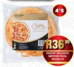 Take 'n Pay Pastry delights medium pizza bases offer