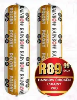 Take 'n Pay Rainbow chicken polony offer