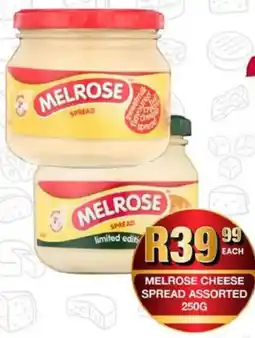 Take 'n Pay Melrose cheese spread assorted offer