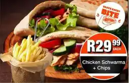 Take 'n Pay Chicken Schwarma + Chips offer