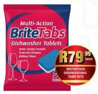 Take 'n Pay BriteTabs Dishwasher Tablets offer