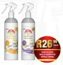 Take 'n Pay Kiwi kleen multi surface spray offer