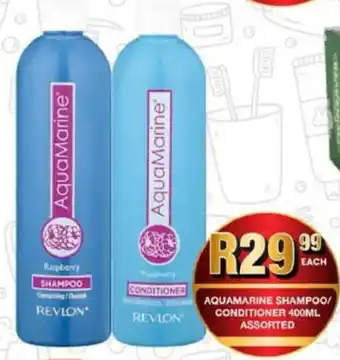 Take 'n Pay Aquamarine shampoo/ conditioner assorted offer