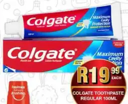 Take 'n Pay Colgate toothpaste regular offer
