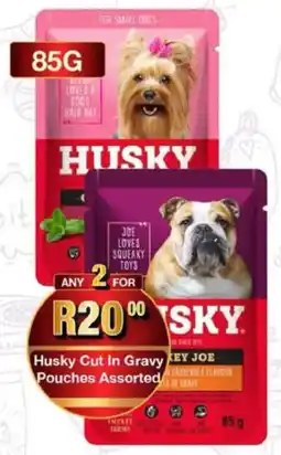 Take 'n Pay Husky Cut In Gravy Pouches Assorted offer