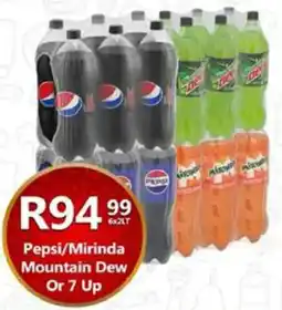Take 'n Pay Pepsi/ Mirinda Mountain Dew Or 7 Up offer