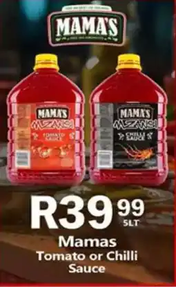 Take 'n Pay Mamas Tomato or Chilli Sauce offer