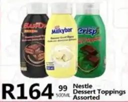 Take 'n Pay Nestle Dessert Toppings Assorted offer