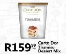 Take 'n Pay Carte Dor Tiramisu Dessert Mix offer