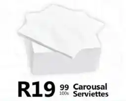 Take 'n Pay Carousal Serviettes offer
