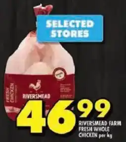Shoprite Riversmead farm fresh whole chicken offer