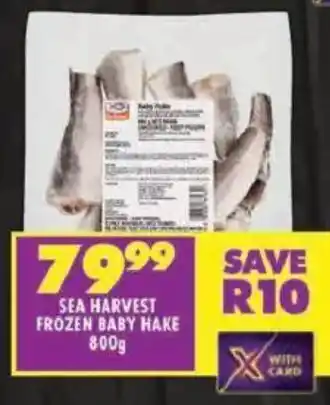 Shoprite Sea harvest frozen baby hake offer