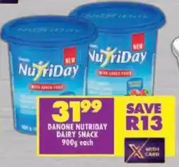 Shoprite Danone nutriday dairy snack offer