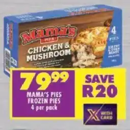Shoprite Mama's pies frozen pies offer