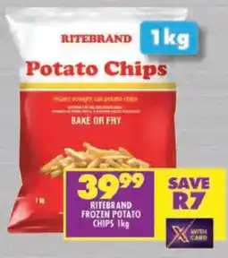Shoprite Ritebrand Frozen Potato Chips offer