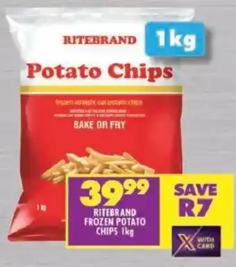 Shoprite Ritebrand Frozen Potato Chips offer
