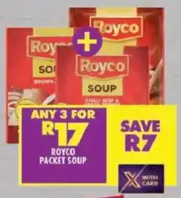 Shoprite Royco packet soup offer