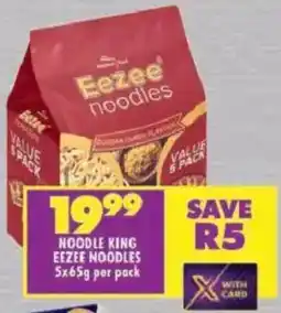 Shoprite Noodle king eezee noodles offer