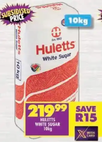 Shoprite Huletts White Sugar offer