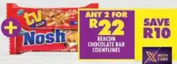 Shoprite Beacon chocolate bar countlines offer