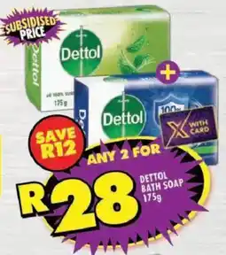 Shoprite Dettol bath soap offer