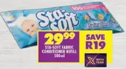 Shoprite Sta-soft fabric conditioner refill offer