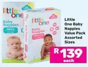 Game Little One Baby Nappies Value Pack (Assorted Sizes)-Each offer