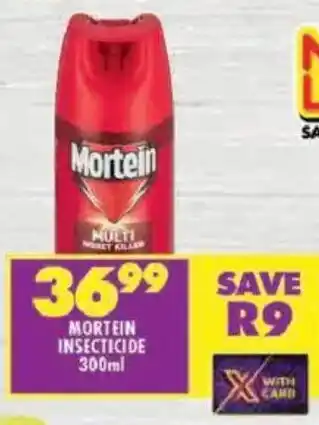 Shoprite Mortein insecticide offer