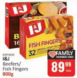 KitKat Cash and Carry I&J Beefers/ Fish Fingers offer