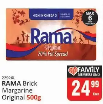 KitKat Cash and Carry Rama Brick Margarine Original offer