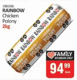 KitKat Cash and Carry Rainbow Chicken Polony offer