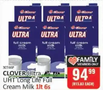 KitKat Cash and Carry Clover Ultra UHT Long Life Full Cream Milk offer
