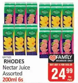 KitKat Cash and Carry Rhodes Nectar Juice Assorted offer