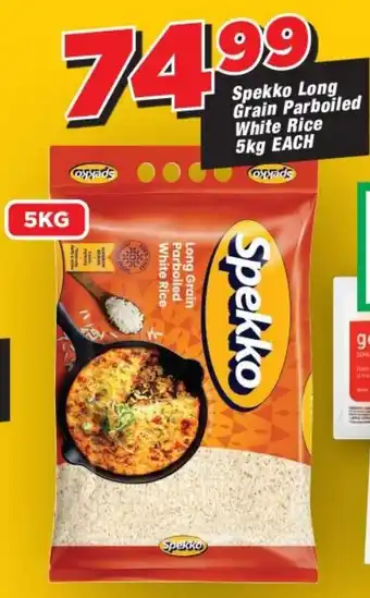 OK Grocer Spekko Long Grain Parboiled White Rice offer