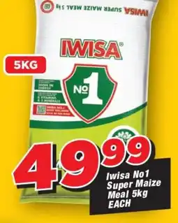OK Grocer Iwisa No1 Super Maize Meal offer