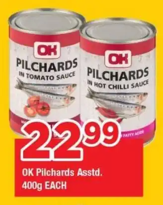 OK Grocer OK Pilchards offer