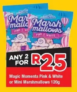 OK Grocer Magic Moments Pink & White or Mini Marshmallows offer