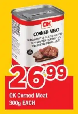 OK Grocer OK Corned Meat offer