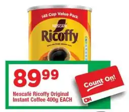 OK Grocer Nescafé Ricoffy Original Instant Coffee offer