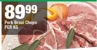 OK Grocer Pork Braai Chops offer