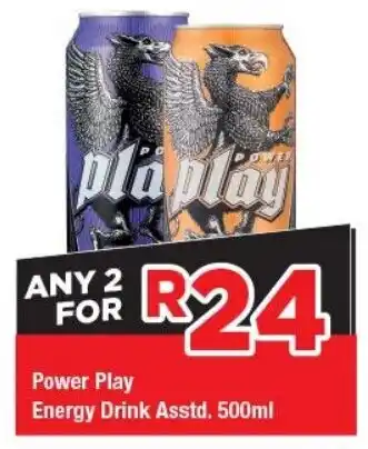 OK Grocer Power Play Energy Drink offer