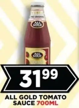 Goal Supermarket All Gold Tomato Sauce offer