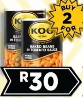 Goal Supermarket Koo baked beans offer